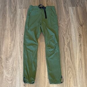 Topo Designs Olive green dirt Cargo Pants small
